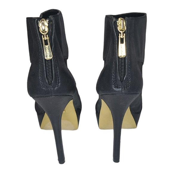Bebe High Heel Sheer Bootie - Picture 3 of 9